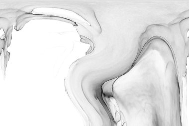 Yüksek kaliteli soyut Çin manzara resminin modern sanat arka planı alkol mürekkebiyle sunulmuştur..