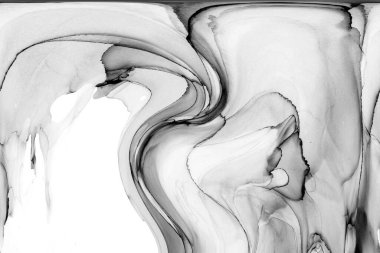 Yüksek kaliteli soyut Çin manzara resminin modern sanat arka planı alkol mürekkebiyle sunulmuştur..