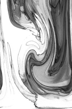 Yüksek kaliteli soyut Çin manzara resminin modern sanat arka planı alkol mürekkebiyle sunulmuştur..