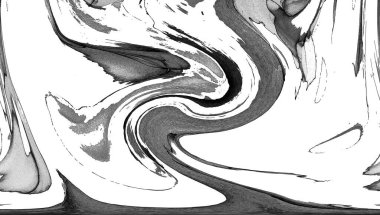 Yüksek kaliteli soyut Çin manzara resminin modern sanat arka planı alkol mürekkebiyle sunulmuştur..