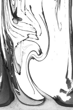 Yüksek kaliteli soyut Çin manzara resminin modern sanat arka planı alkol mürekkebiyle sunulmuştur..