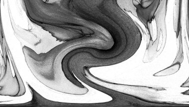 Yüksek kaliteli soyut Çin manzara resminin modern sanat arka planı alkol mürekkebiyle sunulmuştur..