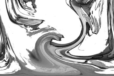 Yüksek kaliteli soyut Çin manzara resminin modern sanat arka planı alkol mürekkebiyle sunulmuştur..