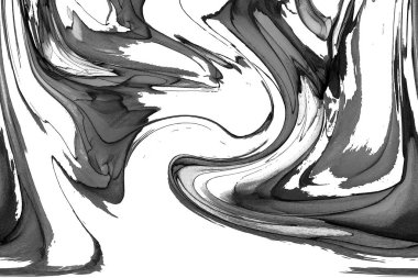 Yüksek kaliteli soyut Çin manzara resminin modern sanat arka planı alkol mürekkebiyle sunulmuştur..