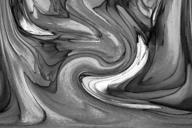 Yüksek kaliteli soyut Çin manzara resminin modern sanat arka planı alkol mürekkebiyle sunulmuştur..