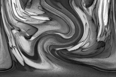 Yüksek kaliteli soyut Çin manzara resminin modern sanat arka planı alkol mürekkebiyle sunulmuştur..