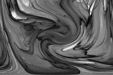 Yüksek kaliteli soyut Çin manzara resminin modern sanat arka planı alkol mürekkebiyle sunulmuştur..