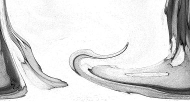 Yüksek kaliteli soyut Çin manzara resminin modern sanat arka planı alkol mürekkebiyle sunulmuştur..