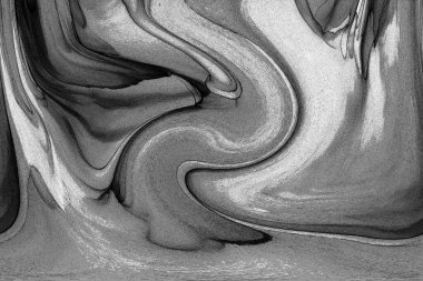 Yüksek kaliteli soyut Çin manzara resminin modern sanat arka planı alkol mürekkebiyle sunulmuştur..