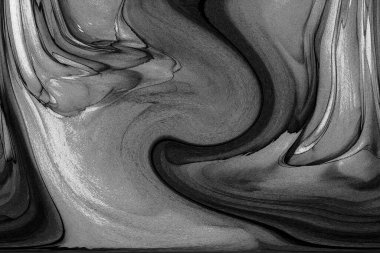 Yüksek kaliteli soyut Çin manzara resminin modern sanat arka planı alkol mürekkebiyle sunulmuştur..