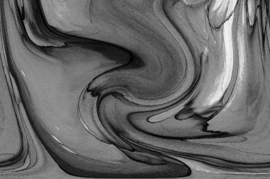 Yüksek kaliteli soyut Çin manzara resminin modern sanat arka planı alkol mürekkebiyle sunulmuştur..