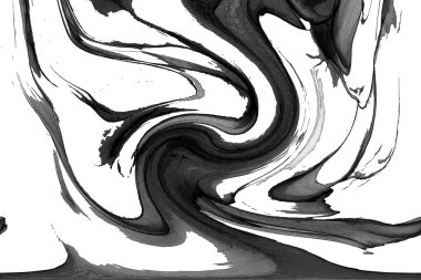 Yüksek kaliteli soyut Çin manzara resminin modern sanat arka planı alkol mürekkebiyle sunulmuştur..