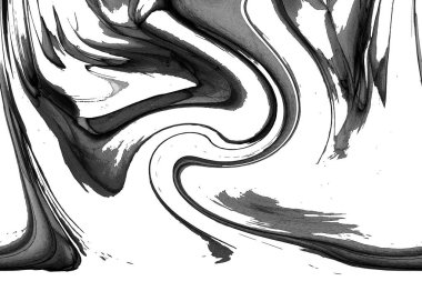 Yüksek kaliteli soyut Çin manzara resminin modern sanat arka planı alkol mürekkebiyle sunulmuştur..