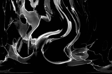 Yüksek kaliteli soyut Çin manzara resminin modern sanat arka planı alkol mürekkebiyle sunulmuştur..