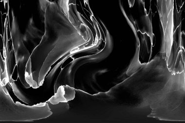 Yüksek kaliteli soyut Çin manzara resminin modern sanat arka planı alkol mürekkebiyle sunulmuştur..