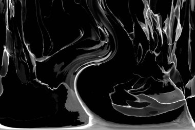 Yüksek kaliteli soyut Çin manzara resminin modern sanat arka planı alkol mürekkebiyle sunulmuştur..