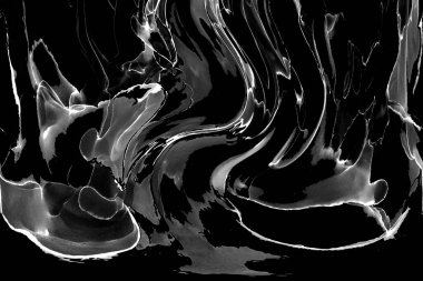 Yüksek kaliteli soyut Çin manzara resminin modern sanat arka planı alkol mürekkebiyle sunulmuştur..