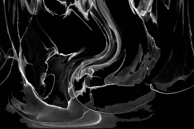 Yüksek kaliteli soyut Çin manzara resminin modern sanat arka planı alkol mürekkebiyle sunulmuştur..