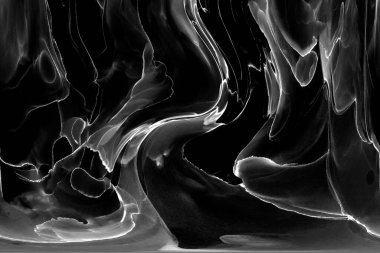 Yüksek kaliteli soyut Çin manzara resminin modern sanat arka planı alkol mürekkebiyle sunulmuştur..