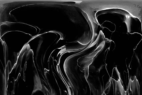 Yüksek kaliteli soyut Çin manzara resminin modern sanat arka planı alkol mürekkebiyle sunulmuştur..