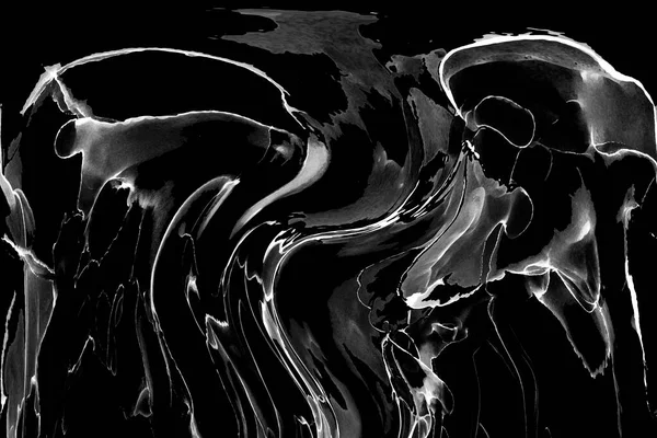 Yüksek kaliteli soyut Çin manzara resminin modern sanat arka planı alkol mürekkebiyle sunulmuştur..