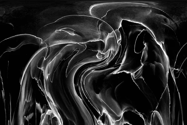 Yüksek kaliteli soyut Çin manzara resminin modern sanat arka planı alkol mürekkebiyle sunulmuştur..