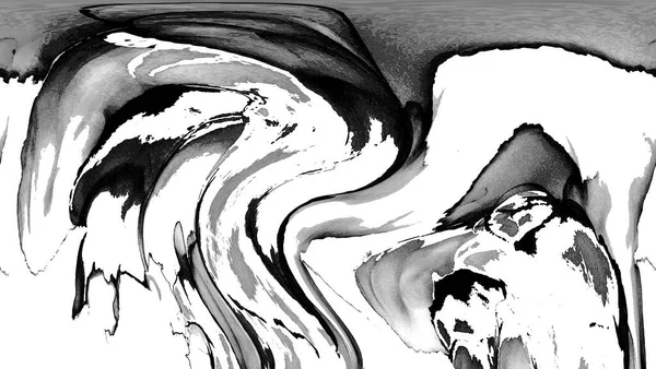 水墨呈现的高质量抽象中国山水画的现代艺术背景 — 图库照片
