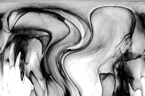 Yüksek kaliteli soyut Çin manzara resminin modern sanat arka planı alkol mürekkebiyle sunulmuştur..