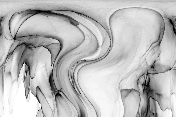 Yüksek kaliteli soyut Çin manzara resminin modern sanat arka planı alkol mürekkebiyle sunulmuştur..