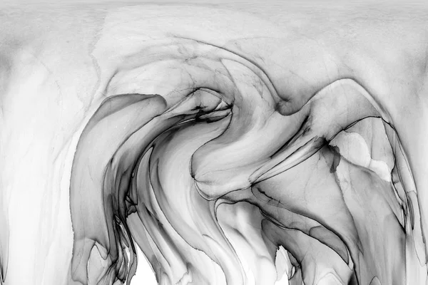 Yüksek kaliteli soyut Çin manzara resminin modern sanat arka planı alkol mürekkebiyle sunulmuştur..