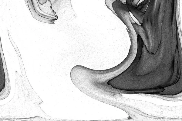 Yüksek kaliteli soyut Çin manzara resminin modern sanat arka planı alkol mürekkebiyle sunulmuştur..