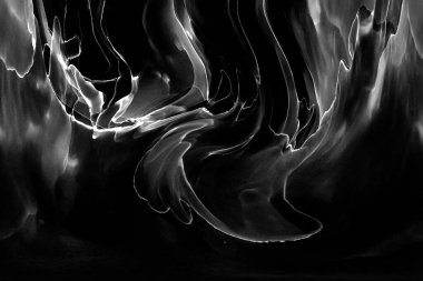 Yüksek kaliteli soyut Çin manzara resminin modern sanat arka planı alkol mürekkebiyle sunulmuştur..