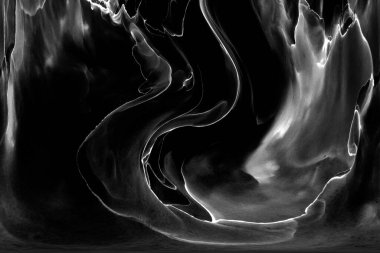 Yüksek kaliteli soyut Çin manzara resminin modern sanat arka planı alkol mürekkebiyle sunulmuştur..