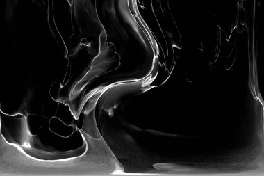 Yüksek kaliteli soyut Çin manzara resminin modern sanat arka planı alkol mürekkebiyle sunulmuştur..