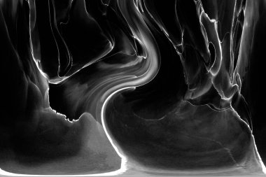 Yüksek kaliteli soyut Çin manzara resminin modern sanat arka planı alkol mürekkebiyle sunulmuştur..