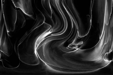 Yüksek kaliteli soyut Çin manzara resminin modern sanat arka planı alkol mürekkebiyle sunulmuştur..