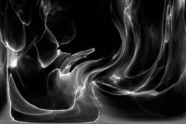 Yüksek kaliteli soyut Çin manzara resminin modern sanat arka planı alkol mürekkebiyle sunulmuştur..