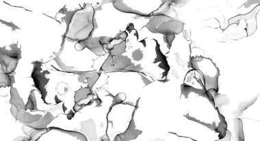 Yüksek kaliteli soyut Çin manzara resminin modern sanat arka planı alkol mürekkebiyle sunulmuştur..