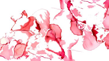 Alkol mürekkebi ve renkli soyut modern resim arka planıyla yapılmış yüksek kalite modern soyut resim..