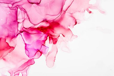 Alkol mürekkebi ve renkli soyut modern resim arka planıyla yapılmış yüksek kalite modern soyut resim..