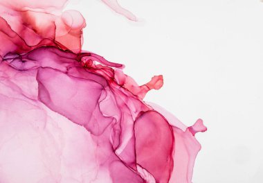 Alkol mürekkebi ve renkli soyut modern resim arka planıyla yapılmış yüksek kalite modern soyut resim..