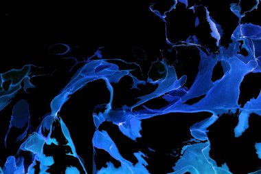 Alkol mürekkebi ve renkli soyut modern resim arka planıyla yapılmış yüksek kalite modern soyut resim..