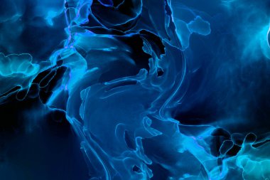 Alkol mürekkebi ve renkli soyut modern resim arka planıyla yapılmış yüksek kalite modern soyut resim..