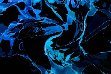 Alkol mürekkebi ve renkli soyut modern resim arka planıyla yapılmış yüksek kalite modern soyut resim..