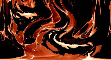 Alkol mürekkebi ve renkli soyut modern resim arka planıyla yapılmış yüksek kalite modern soyut resim..