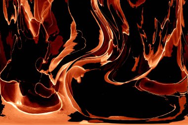 Alkol mürekkebi ve renkli soyut modern resim arka planıyla yapılmış yüksek kalite modern soyut resim..