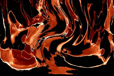 Alkol mürekkebi ve renkli soyut modern resim arka planıyla yapılmış yüksek kalite modern soyut resim..