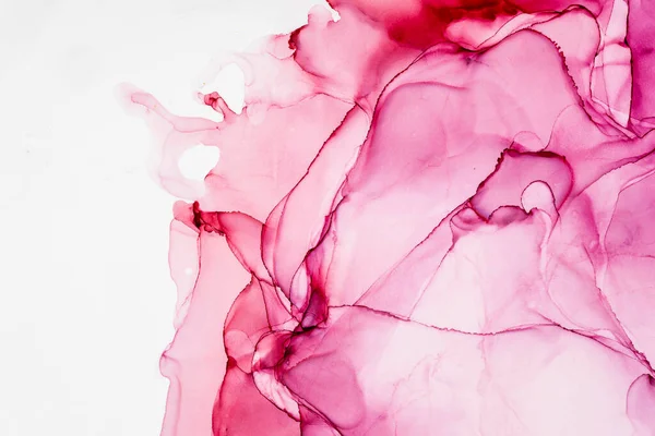 Alkol mürekkebi ve renkli soyut modern resim arka planıyla yapılmış yüksek kalite modern soyut resim..