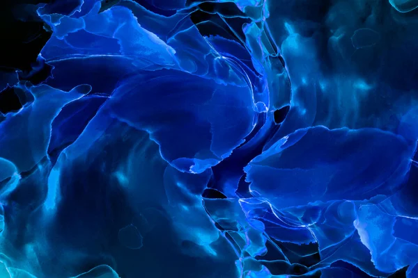 Alkol mürekkebi ve renkli soyut modern resim arka planıyla yapılmış yüksek kalite modern soyut resim..