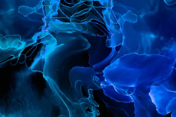 Alkol mürekkebi ve renkli soyut modern resim arka planıyla yapılmış yüksek kalite modern soyut resim..